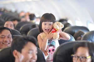 Giá vé máy bay cho trẻ em của Vietjet Air