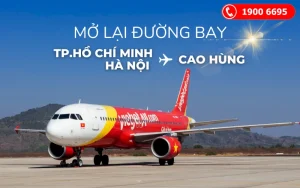 Vietjet Air mở lại các chuyến bay đi Cao Hùng từ Hà Nội, TPHCM
