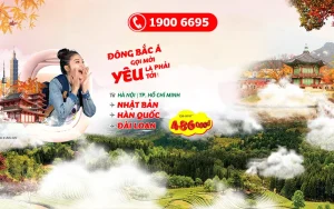 Vietjet Air khuyến mãi vé máy bay đi Đông Bắc Á