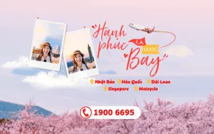 Vietjet Air ưu đãi giá vé máy bay đi Châu Á