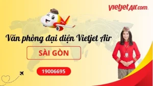 Văn phòng đại diện Vietjet Air tại Sài Gòn TP HCM