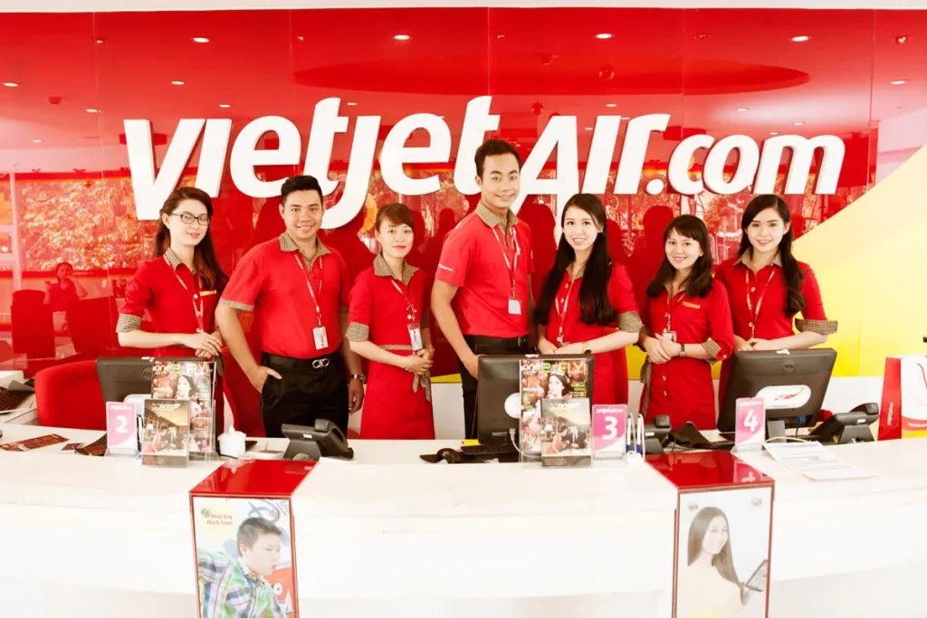 Văn phòng vé Vietjet Air trong nước và quốc tế